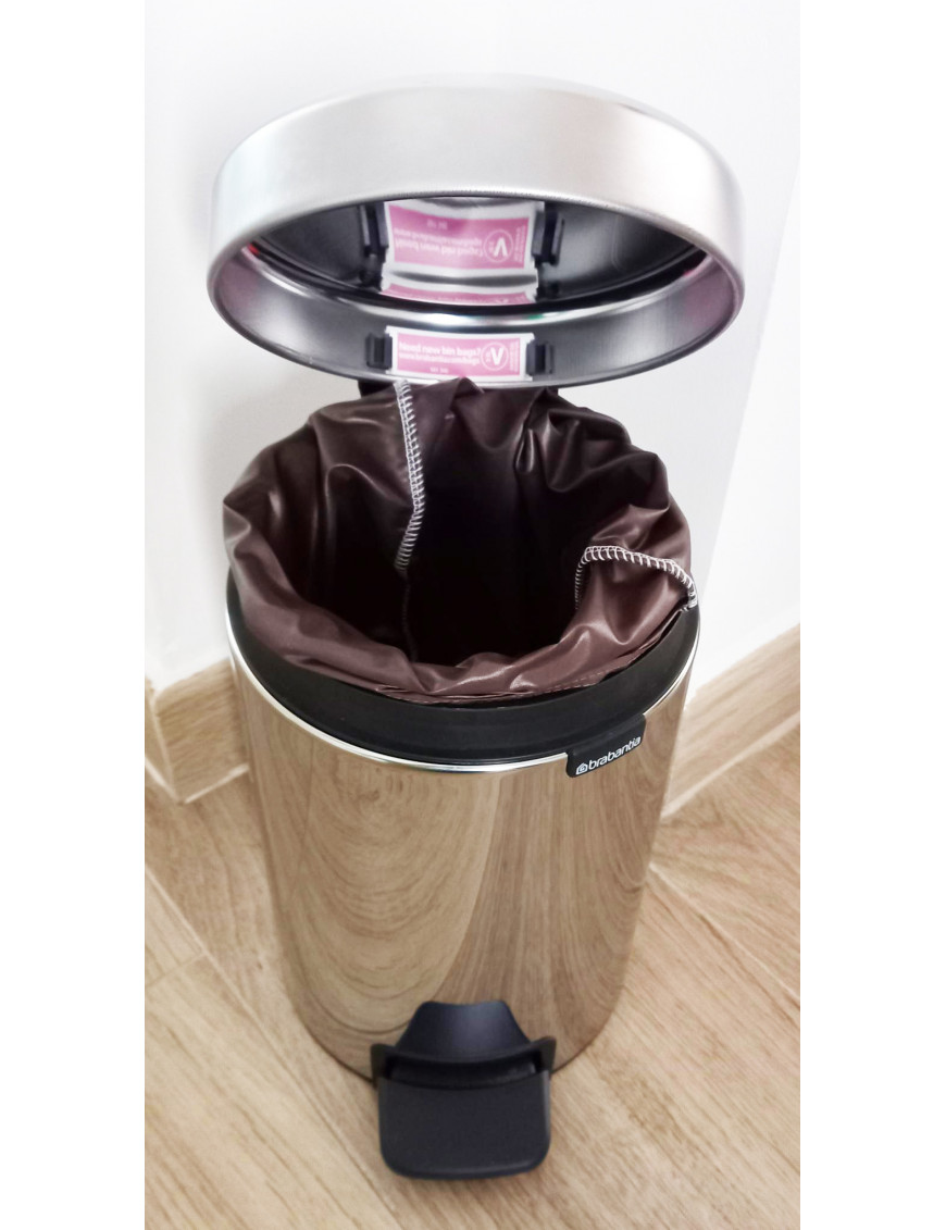 Bolsa de basura lavable y reutilizable CAQUI (3L)