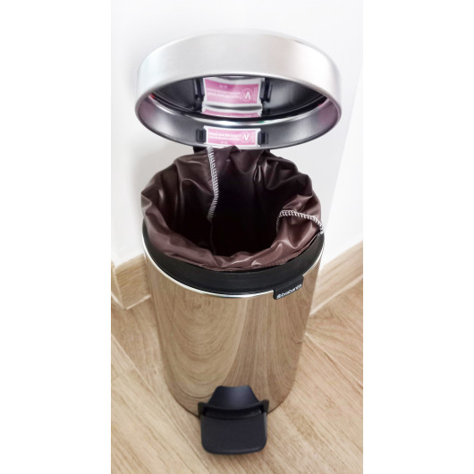 Sac poubelle lavable et réutilisable KAKI (3L) Sac poubelle lavable et réutilisable KAKI (3L)