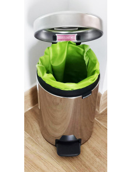 Bolsa de basura VERDE lavable y reutilizable (5L)