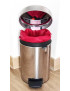 Sac poubelle lavable et réutilisable - ROUGE (3L)