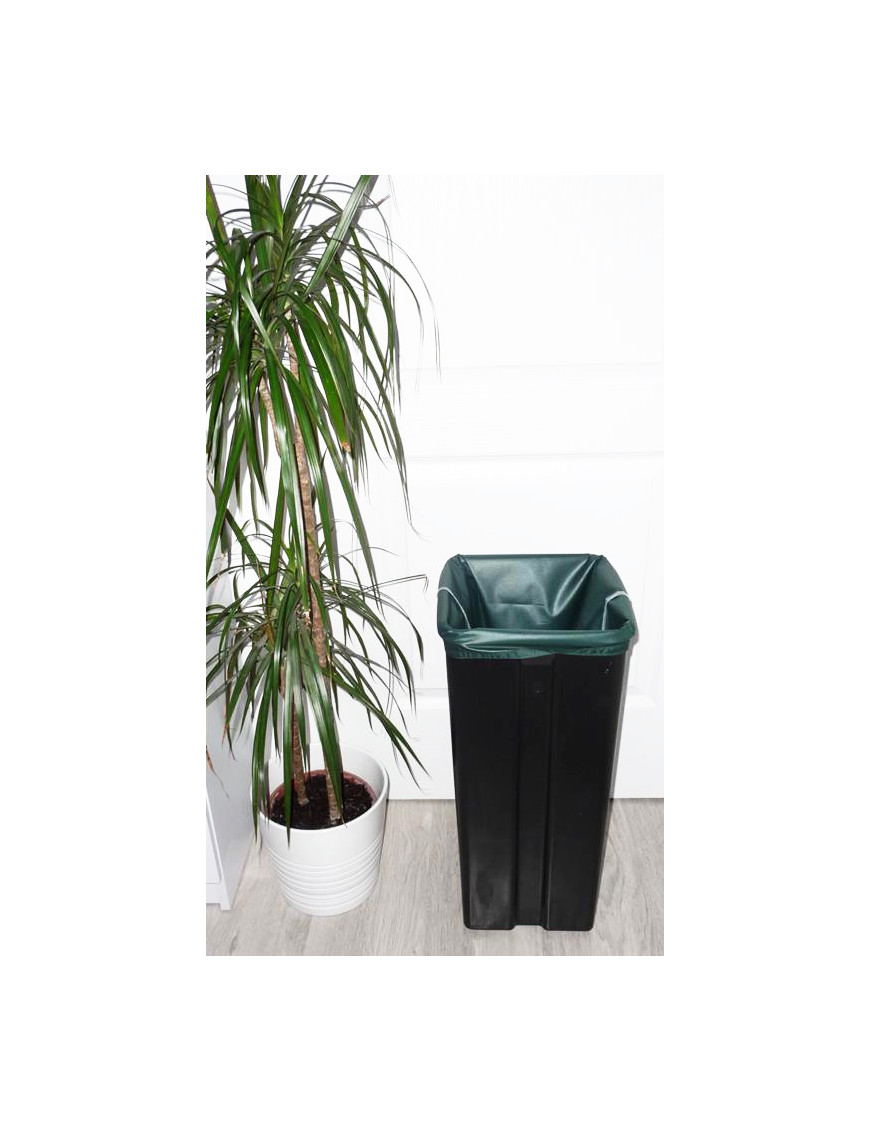 Sacco spazzatura lavabile e riutilizzabile BOTTLE GREEN (30 L)