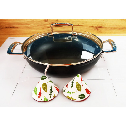 2 kitchen mitts - MESCLUN 2 kitchen mitts - MESCLUN