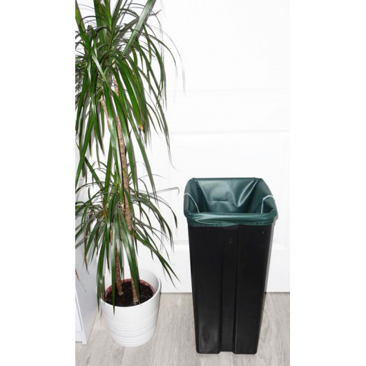 Washable and reusable garbage bag DARK GREEN (50L)