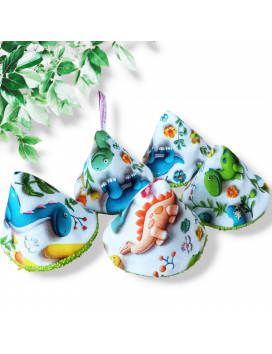 5 Teepee per pipì / Coni STOP per pipì - DINOSAURI EFFETTO 3D