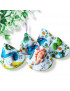 5 Pee Tipi's / STOP Pee Kegels - 3D EFFECT DINOSAURUSSEN