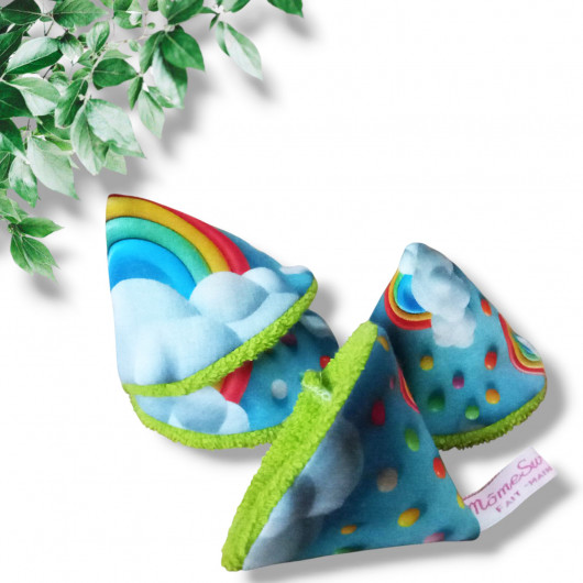 4 Pipi-Tipis / STOP-Pipi-Kegel – REGENBOGEN-3D-EFFEKT 4 Pipi-Tipis / STOP-Pipi-Kegel – REGENBOGEN-3D-EFFEKT