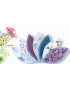 Compresas interlabiales lavables GINKGO (juego de 7) Talla: L