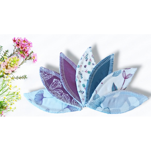 GINKGO washable interlabial pad (set of 7) Size: S GINKGO washable interlabial pad (set of 7) Size: S