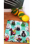 BELGISCHE FOLKLORIEN waschbares Allzweckhandtuch (4 Blatt)