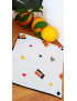 BELGISCHE FOLKLORIEN waschbares Allzweckhandtuch (4 Blatt)