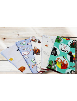 Set di 5 tovaglioli da tavola - FOLCLORI BELGI
