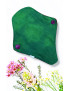 Verpakking met 7 wasbare inlegkruisjes - WILDE BLOEMEN (17 cm)
