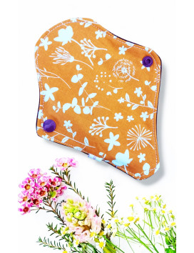 Verpakking met 7 wasbare inlegkruisjes - WILDE BLOEMEN (17 cm)