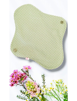 Confezione da 7 assorbenti lavabili - EUCALYPTUS (M)