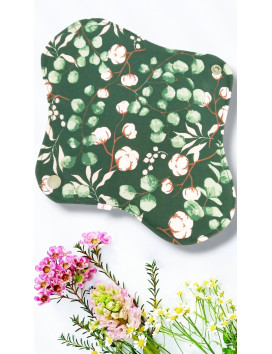 Confezione da 7 assorbenti lavabili - EUCALYPTUS (M)
