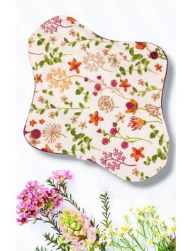 Pack 7 serviettes hygiéniques lavables - FLEURS DES CHAMPS (M)