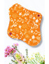 Pack 7 serviettes hygiéniques lavables - FLEURS DES CHAMPS (M)