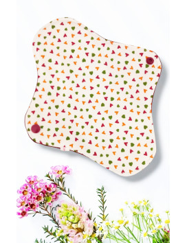 Pack 7 serviettes hygiéniques lavables - FLEURS DES CHAMPS (M)