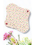 Pack 7 serviettes hygiéniques lavables - FLEURS DES CHAMPS (M)