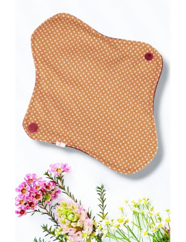Pack 7 serviettes hygiéniques lavables - FLEURS DES CHAMPS (M)