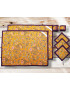 Sets de table avec sous-verres et ronds de serviette NIMAJ
