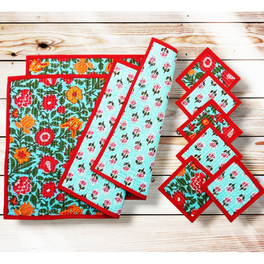 Placemats met onderzetters - ODISHA Placemats met onderzetters - ODISHA