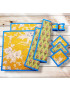 Sets de table avec sous-verres et ronds de serviette - TAWANG