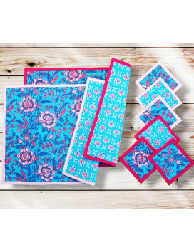 Manteles individuales con posavasos - HIMASHAL