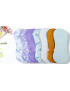 Pack 7 serviettes hygiéniques lavables sans ailettes DAISY (S)