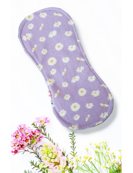 Pack of 7 washable sanitary towels without wings - DAISY (S)