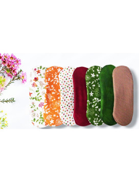 Pack de 7 compresas lavables - FLORES SILVESTRES (S)