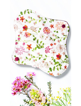 Pack de 7 compresas lavables - FLORES SILVESTRES (S)