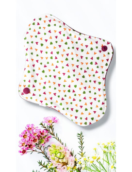 Pack 7 serviettes hygiéniques lavables - FLEURS DES CHAMPS (S)