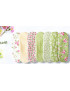 Pack de 7 compresas lavables - ROSAS (M)
