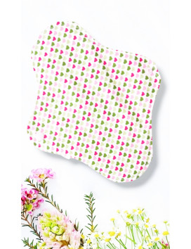 Pack de 7 compresas lavables - ROSAS (M)