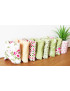 Pack de 7 compresas lavables - ROSAS (M)