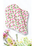 Pack de 7 protectores de tanga lavables - ROSAS (17 cm)