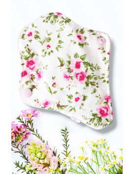 Pack de 7 protectores de tanga lavables - ROSAS (17 cm)
