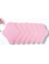Pack de 7 protectores de tanga lavables - ROSAS (17 cm)