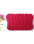 Pack 7 serviettes hygiéniques lavables sans ailettes - FLEURS DES CHAMPS (S)