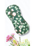 Pack 7 serviettes hygiéniques lavables sans ailettes - EUCALYPTUS (S)