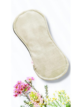 Pack 7 serviettes hygiéniques lavables sans ailettes - EUCALYPTUS (S)