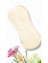Pack 7 serviettes hygiéniques lavables sans ailettes - ROSES (S)