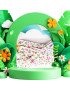 Paire de lacets en tissu - ROSES
