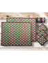 Placemats met onderzetters en servetringen - NADU