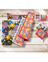 Sets de table avec sous-verres et ronds de serviette - GLADYS