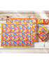 Sets de table avec sous-verres et ronds de serviette - GLADYS