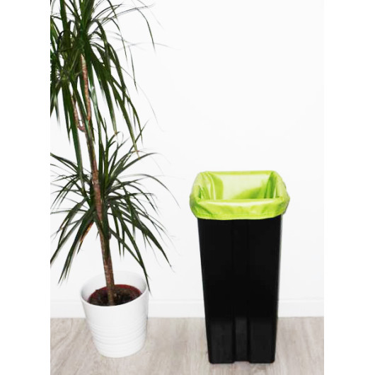Sac poubelle lavable et réutilisable VERT (50L) Sac poubelle lavable et réutilisable VERT (50L)