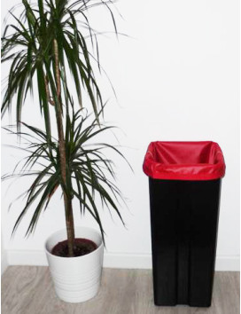 Sacco per la spazzatura lavabile e riutilizzabile ROSSO (50L)