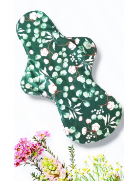 Confezione da 7 assorbenti lavabili EUCALYPTUS (XL/NOTTE)